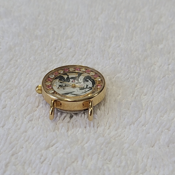 Vintage Pepe Le Pew & Penelope Fossil Watch WB Collaboration Made In Japan - Picture 7 of 9